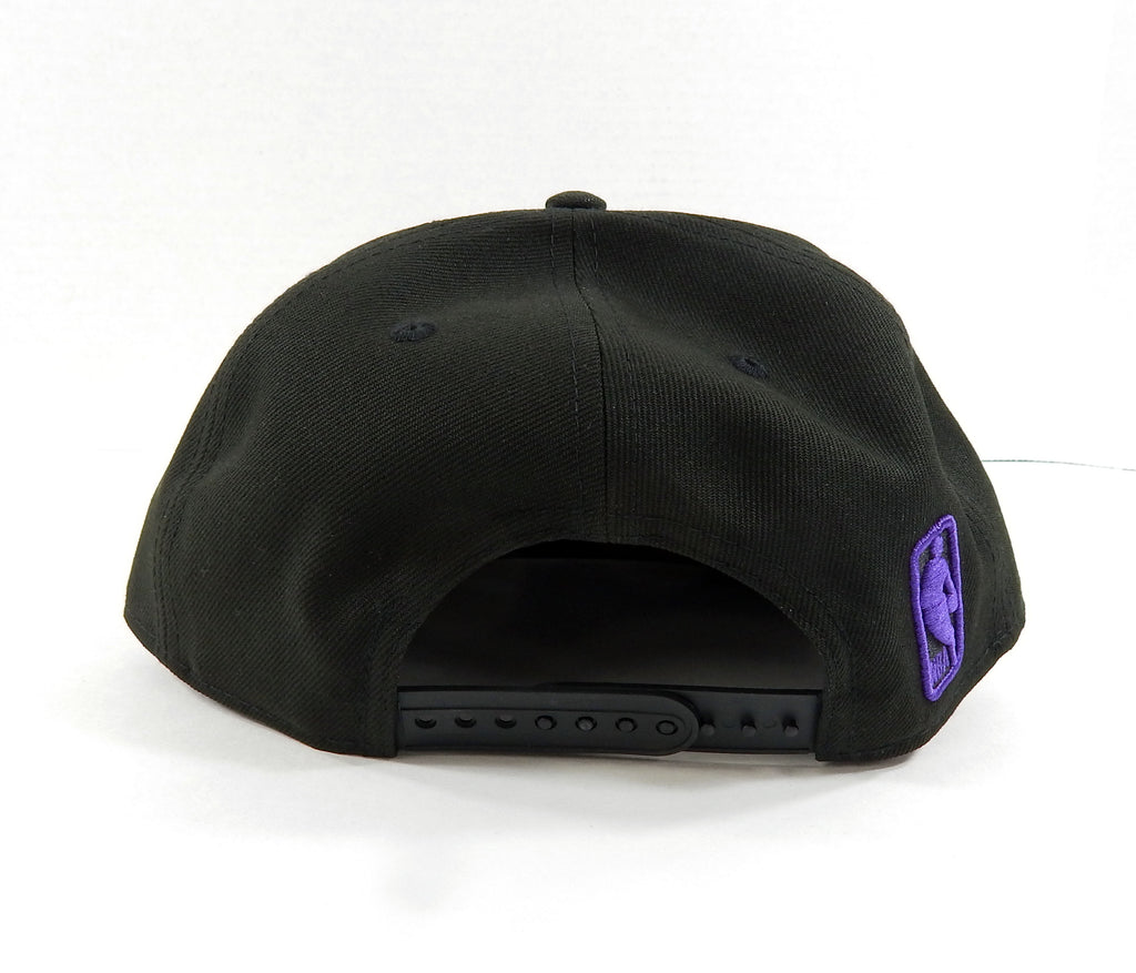 2023-24 Unisex Utah Jazz Authentic Black Snapback Hat 50th New Era NWT OS 81S Pic2