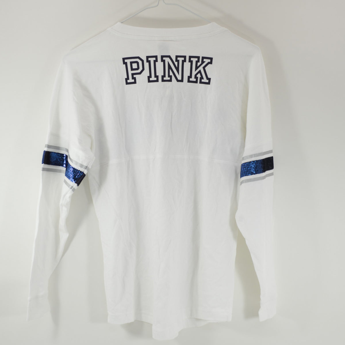 Victoria's Secret Pink Collegiate Oxford University Long Sleeve Shirt S Pic2