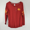 Victoria's Secret Pink Collegiate Iowa State University Long Sleeve Shirt M