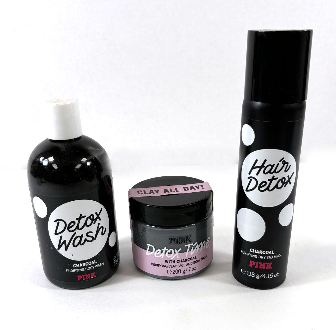 Victoria's Secret PINK DETOX Collection - Hair, Face, and Wash