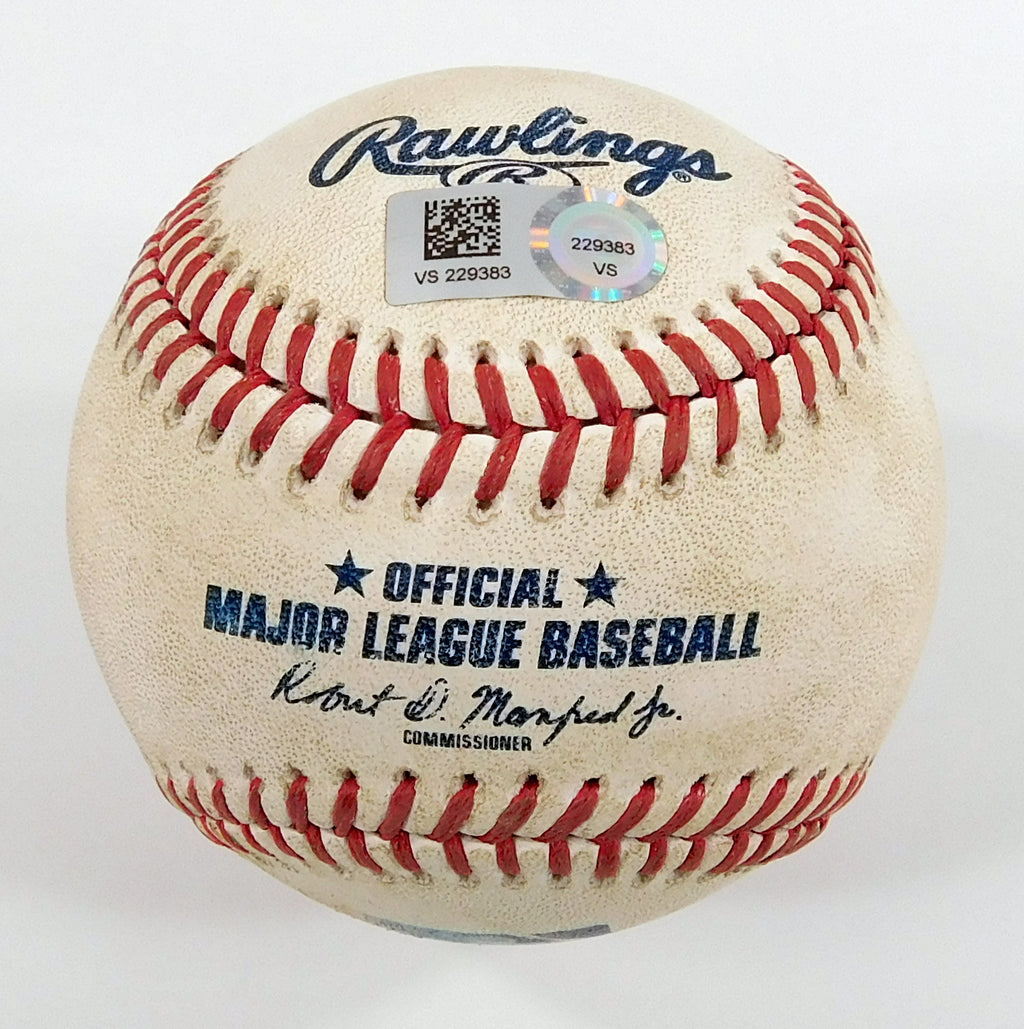 Braves @ Nationals 9-24-23 Game 2 Game-Used Baseball K.Ruiz / S.Strider COA