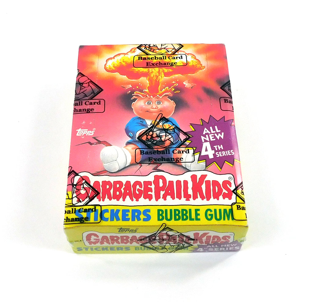1986 Topps Garbage Pail Kids Series 4 Box w/ Price (48) White Cloud BBCE Wrapped