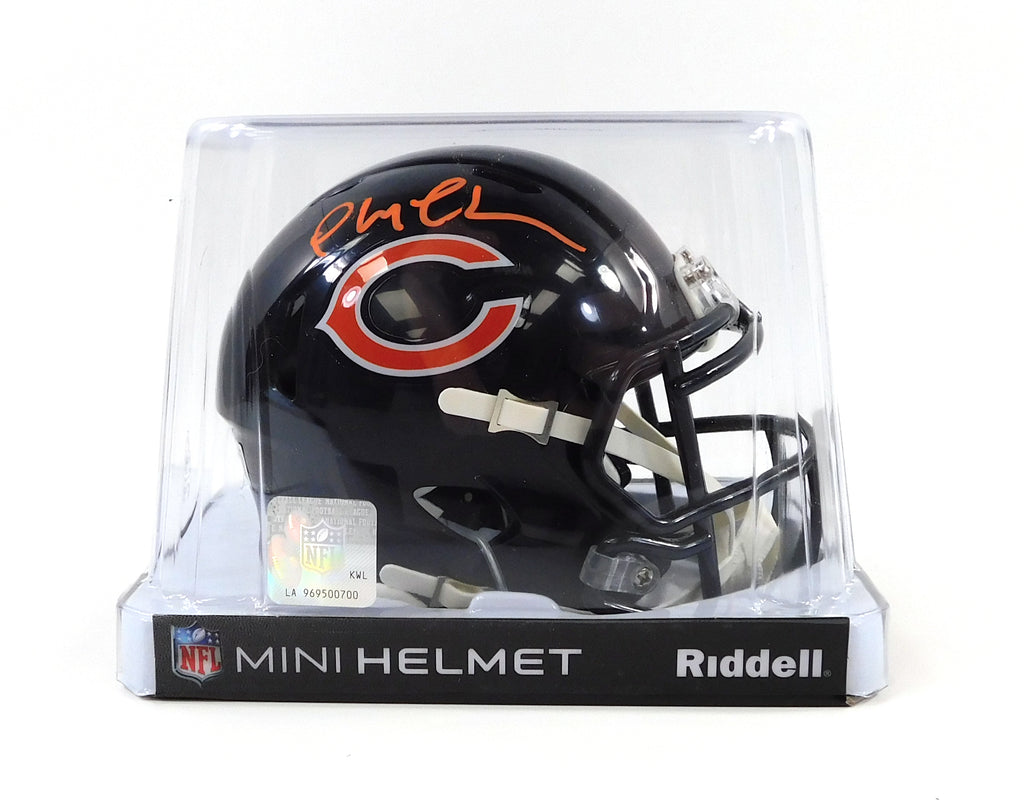 Chevy Chase Signed Chicago Bears Mini NFL Helmet Beckett Witnessed Auto
