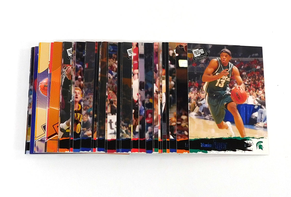 2006 Press Pass Blue Parallel Basketball Insert Set (45)