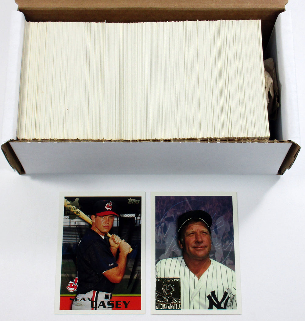 1996 Topps Baseball Set (440) Nm/Mt Matt Morris Geoff Jenkins RCs Mantle