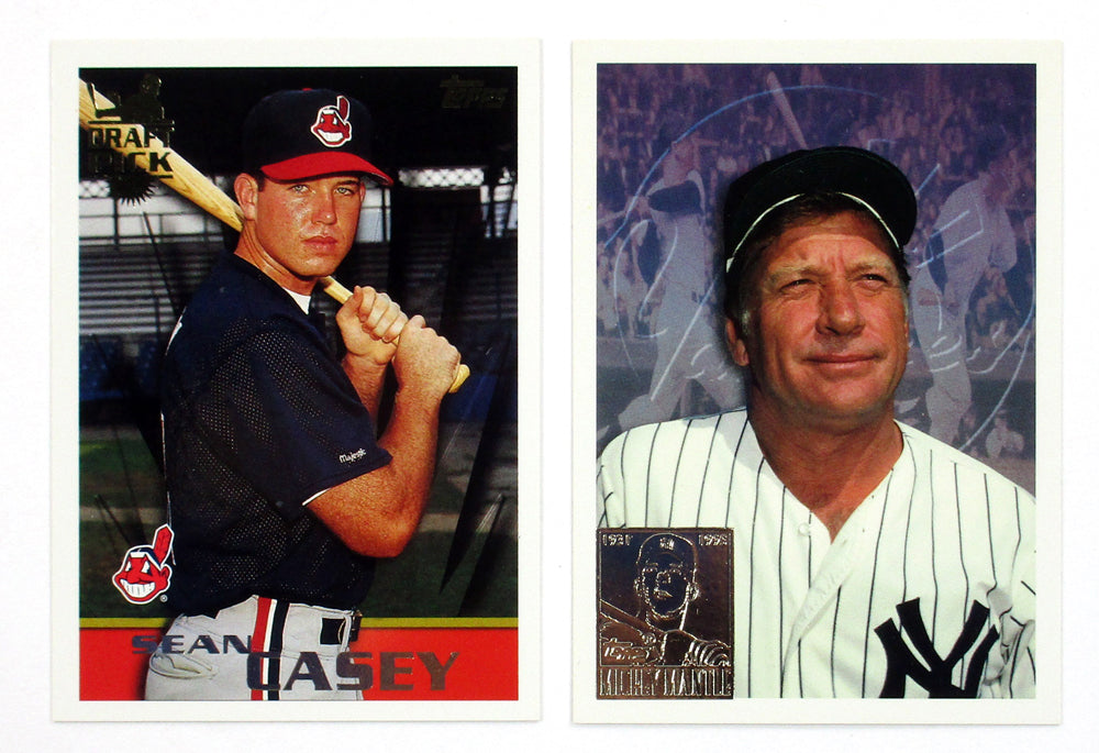 1996 Topps Baseball Set (440) Nm/Mt Matt Morris Geoff Jenkins RCs Mantle Pic2