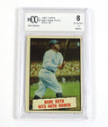 1961 Topps Baseball Babe Ruth #401 Yankees 60th HR BCCG 8 DF035206