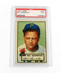1952 Topps Baseball Bill Howerton #167 Pirates PSA 5 DF037640