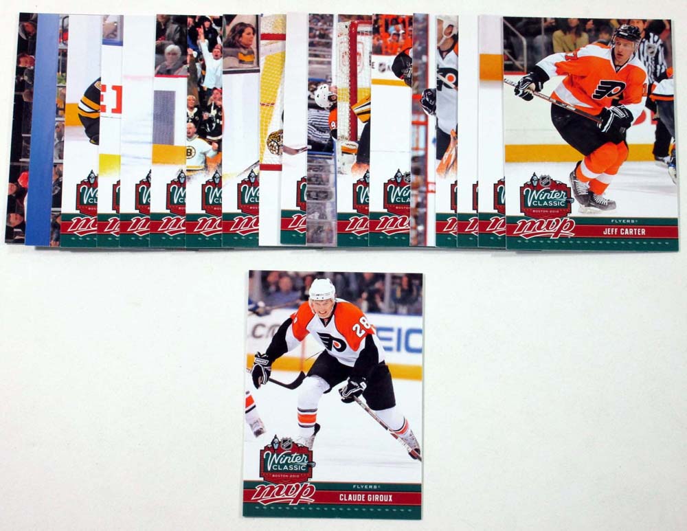 2009-10 Upper Deck MVP Winter Classic Hockey Set (20) Nm/Mt ^ Claude Giroux