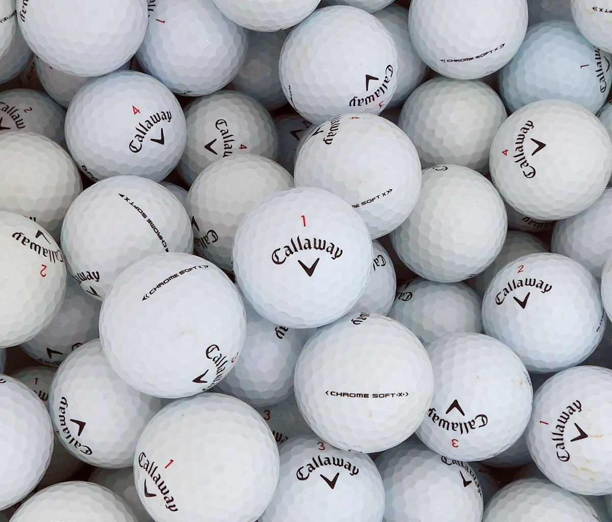 Callaway Chrome Soft X Golf Balls Fun Pack (6 Balls) Pic2