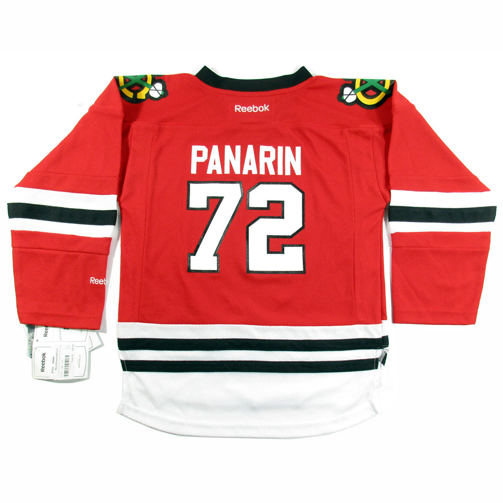 Reebok NHL Replica Jersey Chicago Blackhawks - Panarin #72 - Youth S/M - NWT Pic2