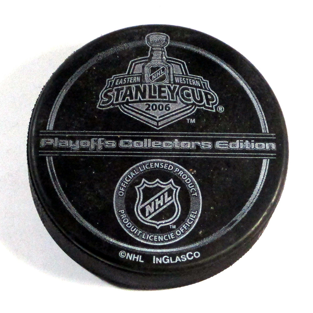 2006 Stanley Cup Western Conference Quarter-Finals Flames vs Ducks Hockey Puck Pic2