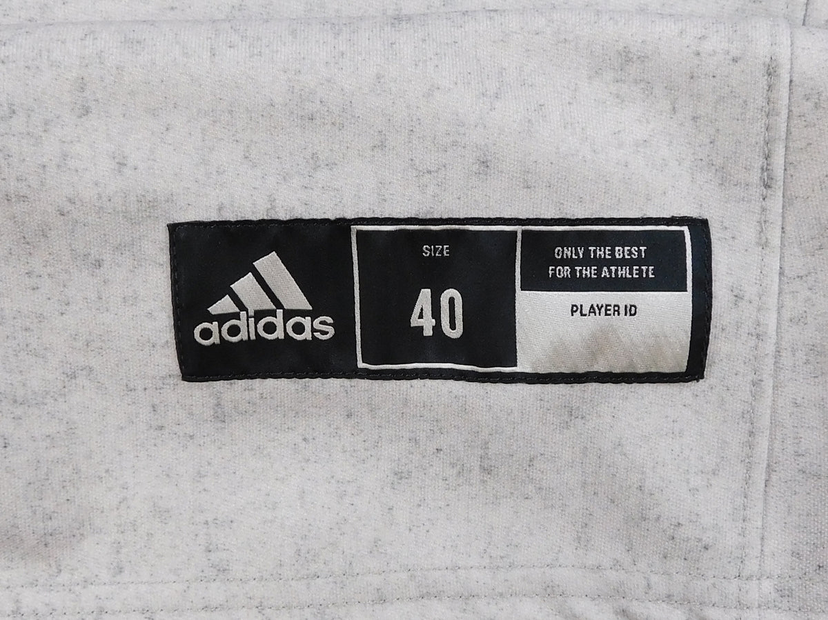 Kansas Jayhawks Blank XII Game Issued Grey Adidas Baseball Jersey - Size 40 Pic2