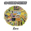 (100) Random Pokemon TCG Rare Trading Card Lot