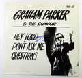 Graham Parker Signed Record Album Hey Lord, Don't Ask Me Questions w/ AUTO 2
