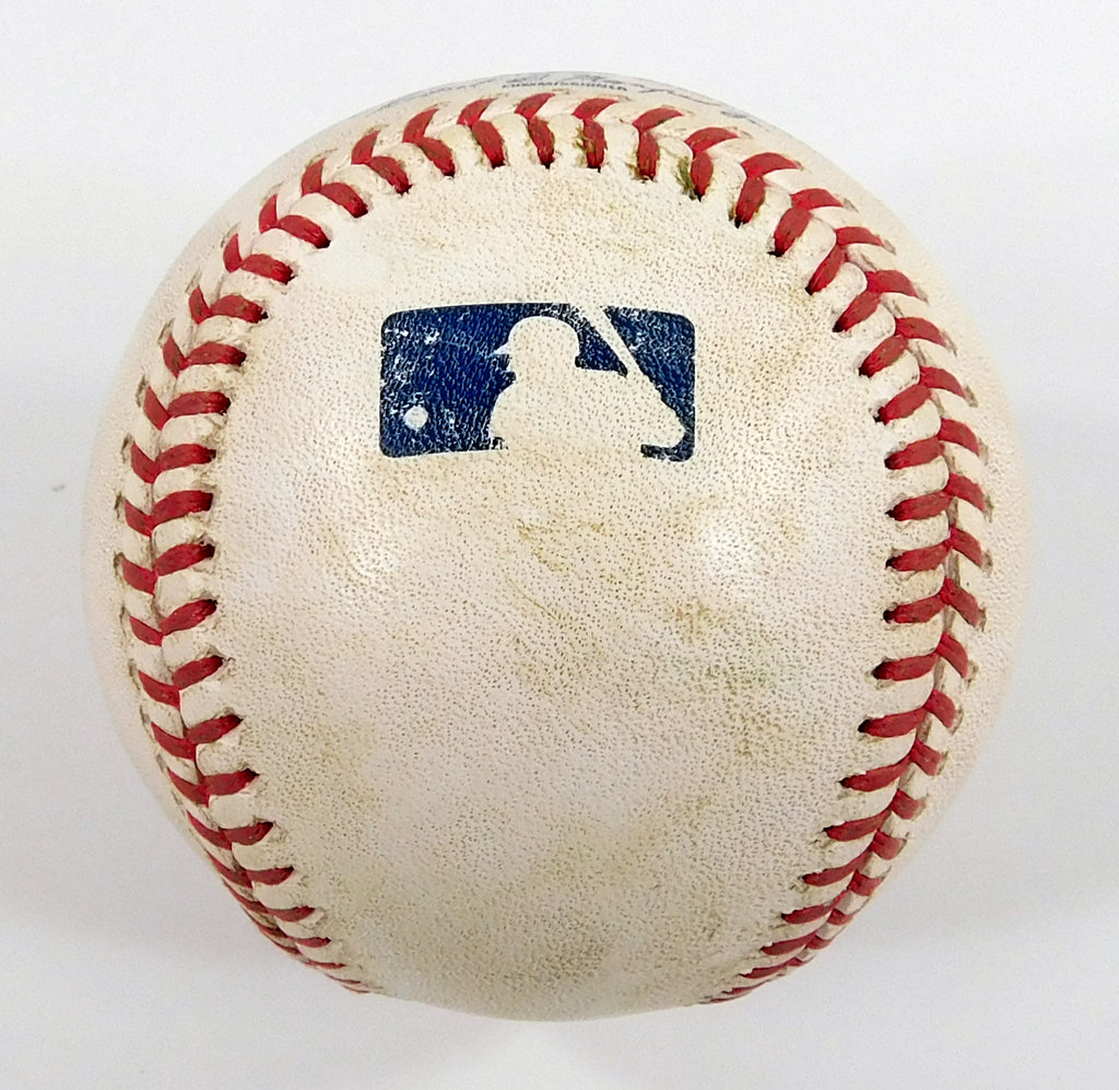 Braves @ Nationals 9-24-23 Game 2 GU Baseball L.Thomas (Singles)/S.Strider COA Pic2
