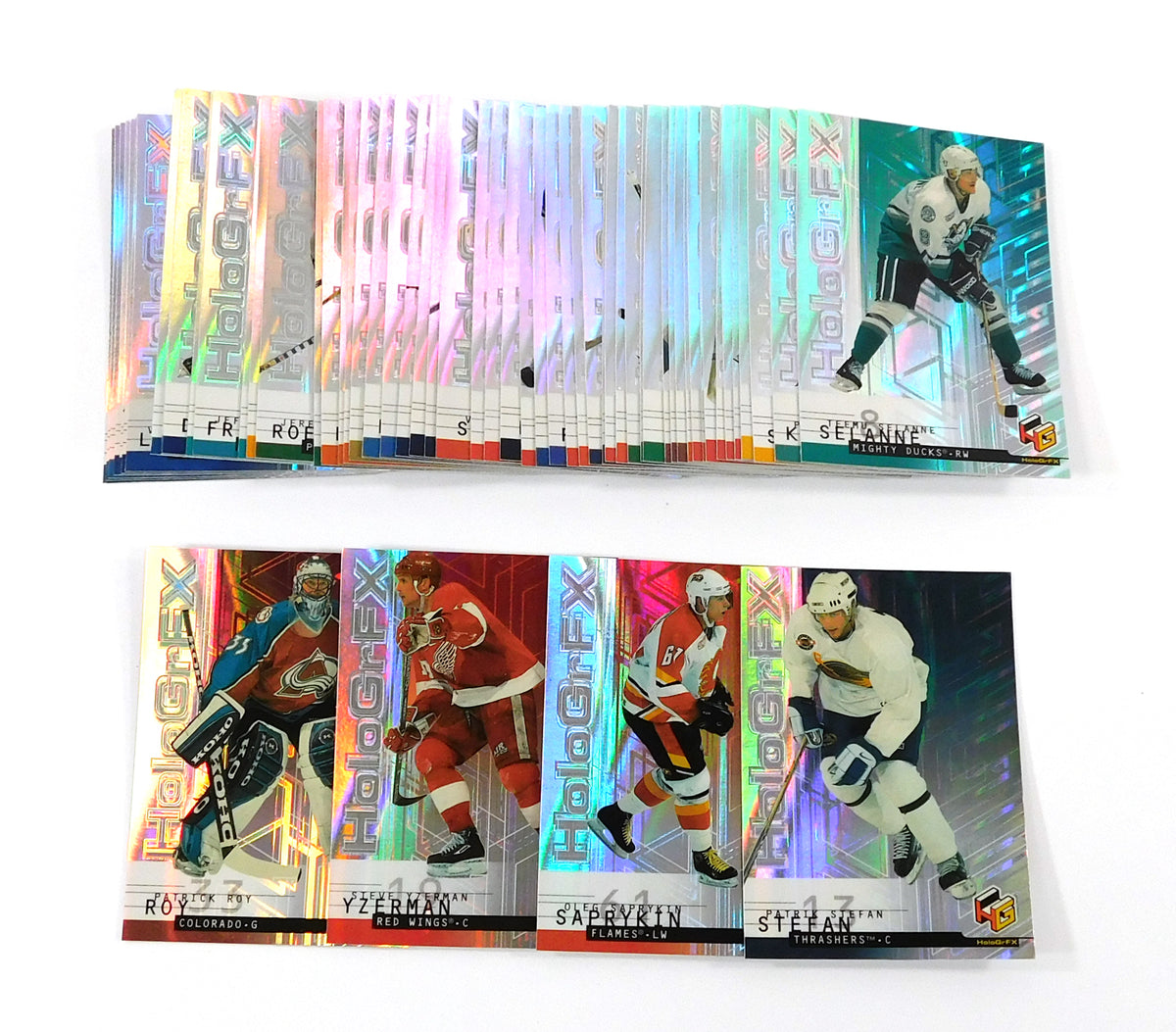 1999-00 Upper Deck HoloGrFx Complete Hockey Set (1-60) Nm-Mt Roy Yzerman