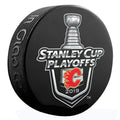 2019 Stanley Cup Playoffs Calgary Flames Logo NHL Souvenir Hockey Puck