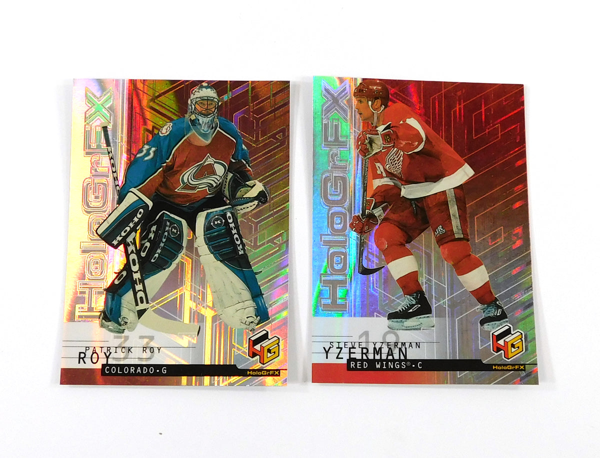 1999-00 Upper Deck HoloGrFx Complete Hockey Set (1-60) Nm-Mt Roy Yzerman Pic2