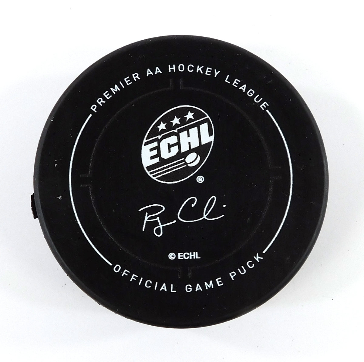 2018 South Carolina Stingrays 25th Anniversary Official ECHL Game Puck Pic2