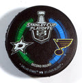 2016 Stanley Cup Playoffs 2nd Round Stars vs Blues Official NHL Hockey Puck