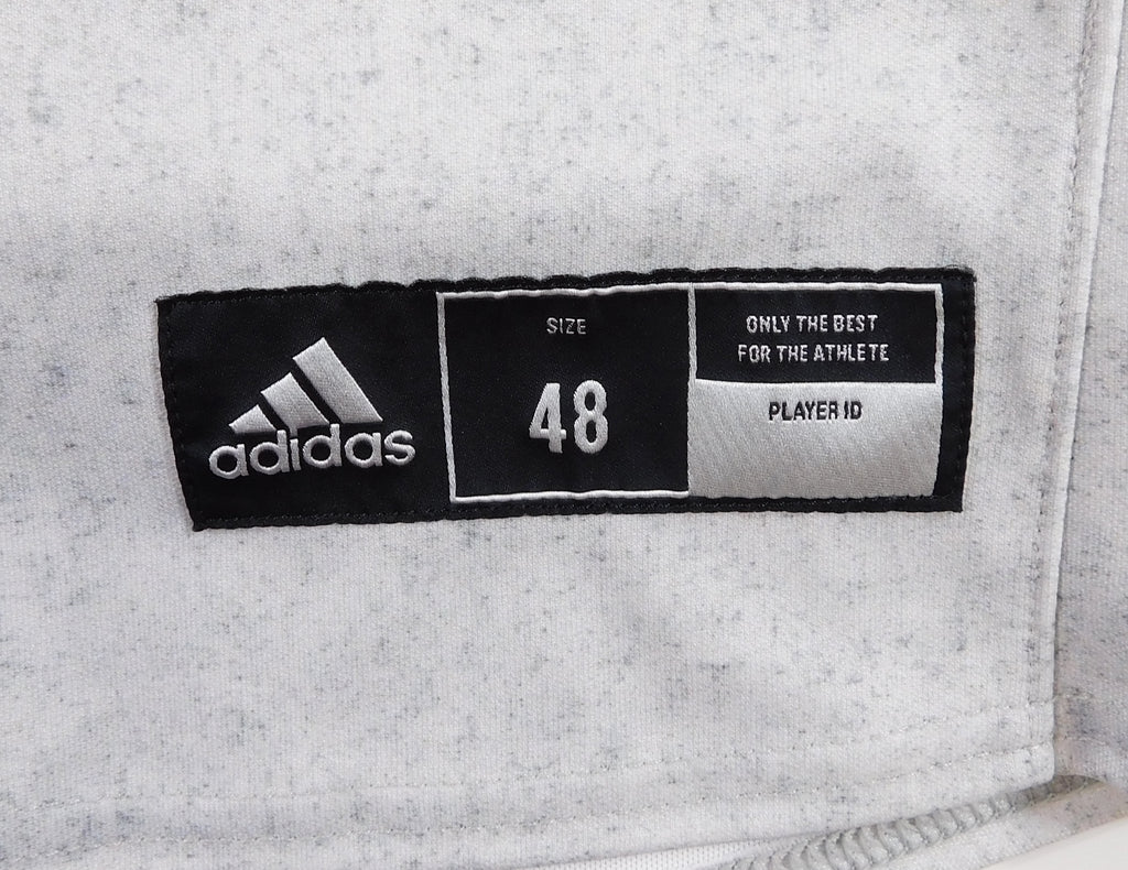 Kansas Jayhawks Blank XII Game Issued Grey Adidas Baseball Jersey - Size 48 Pic2