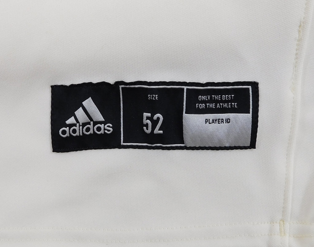Kansas Jayhawks Blank XII Game Issued Cream Adidas Baseball Jersey - Size 52 Pic2