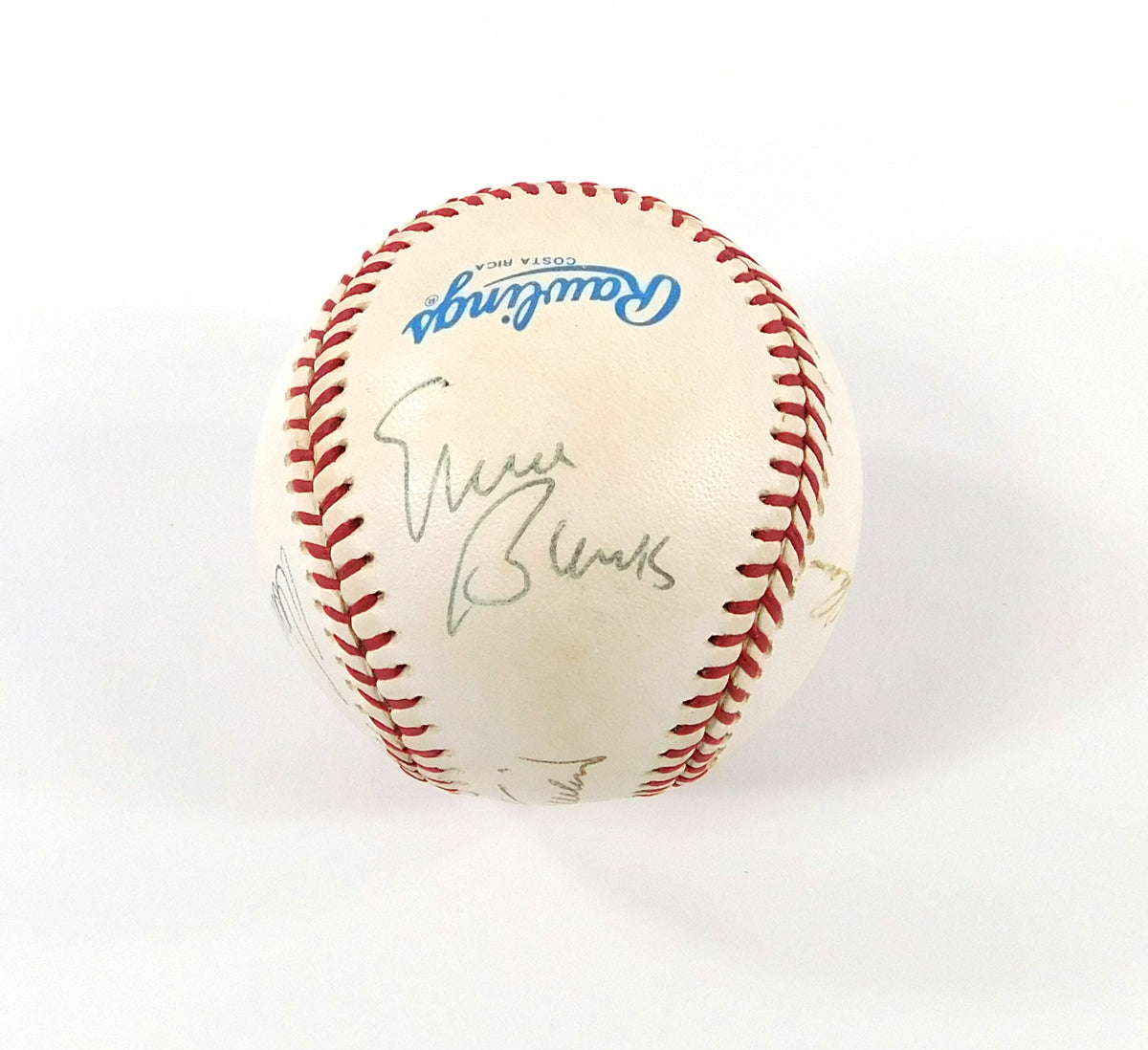 Killebrew / B. Williams / Banks / Drysdale HOF Signed Baseball 4 JSA Autos LOA Pic2