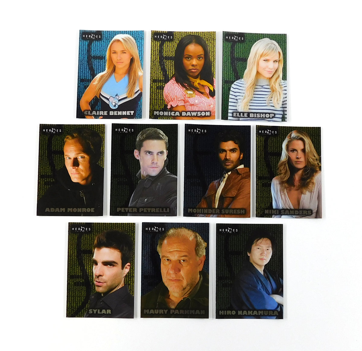 2008 Topps Heroes Volume 2 Series 2 Foil Trading Card Insert Set (1-10)