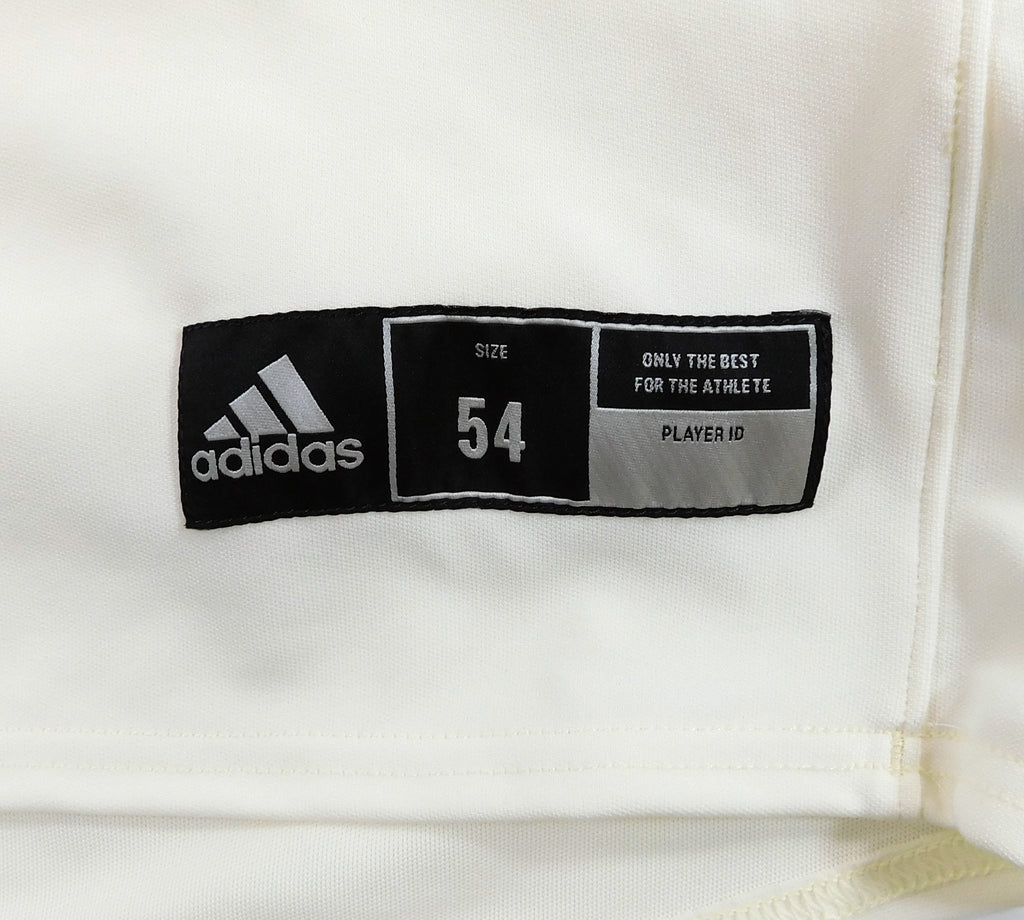 Kansas Jayhawks Blank XII Game Issued Cream Adidas Baseball Jersey - Size 54 Pic2
