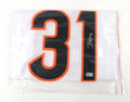 Zack Moss #31 Signed Cincinnati Bengals White Jersey Beckett Auto COA