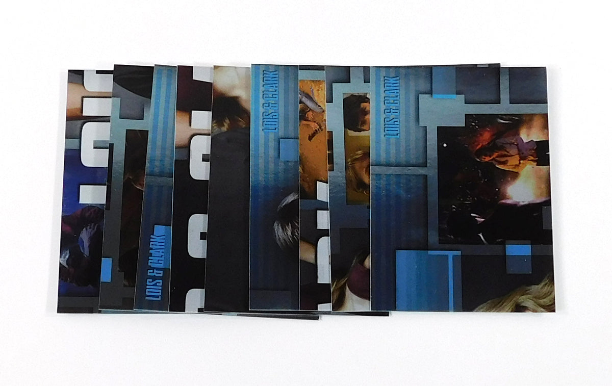 2005 Inkworks Smallville Season 4 Lois and Clark Puzzle Card Set (LC1-LC9)