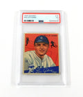 1934 Goudey Willie Kamm #14 Indians PSA 3 DF036542