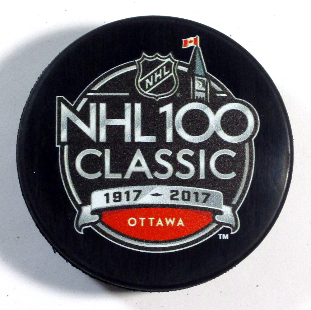 2017 NHL 100 Classic Ottawa Official Hockey Puck