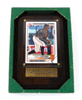 2021 Bowman Chrome Draft Marco Luciano #131 on 4x6 Wooden Plaque with Nameplate