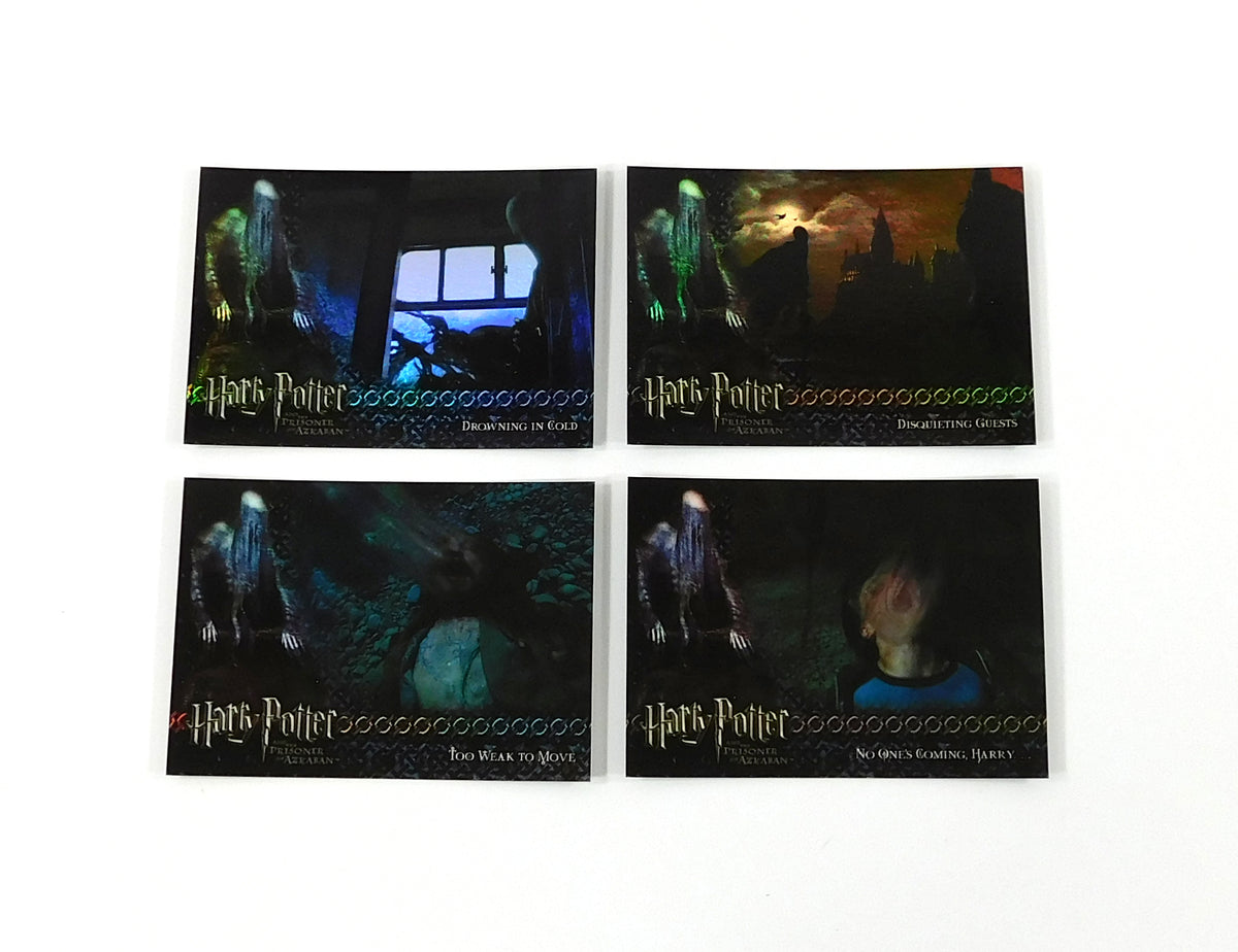 2004 Artbox Harry Potter & The Prisoner of Azkaban Update Box Loaders Set (4)