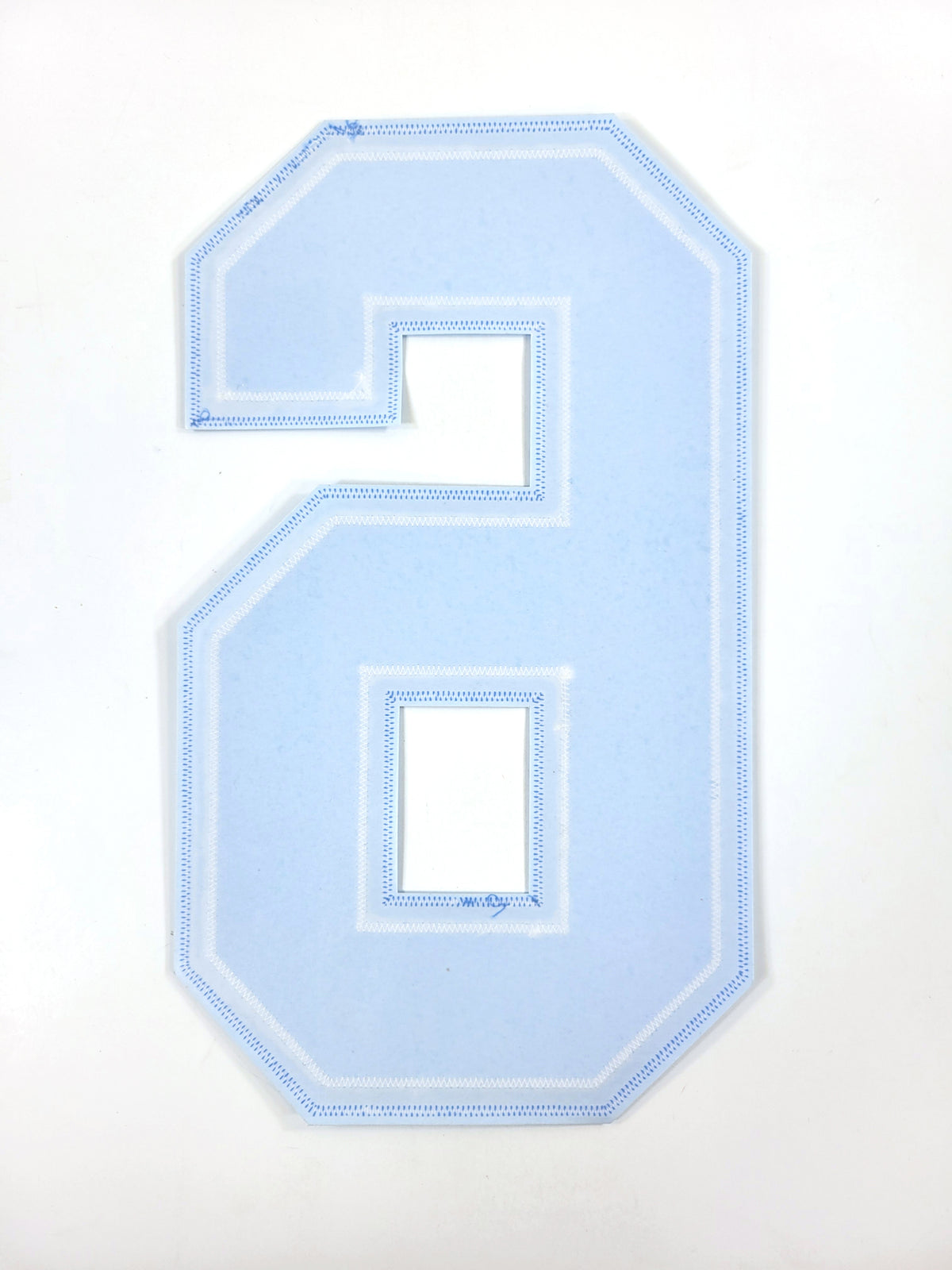 Utah Hockey Club #6 Iron-On Tackle Twill Jersey Number Patch Back 6 Pic2