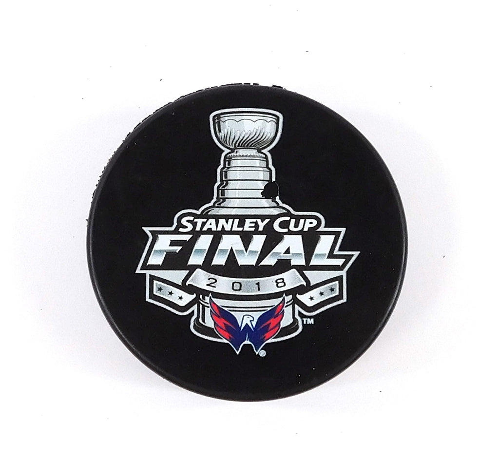 2018 Stanley Cup Final Washington Capitals Team Logo Official NHL Hockey Puck