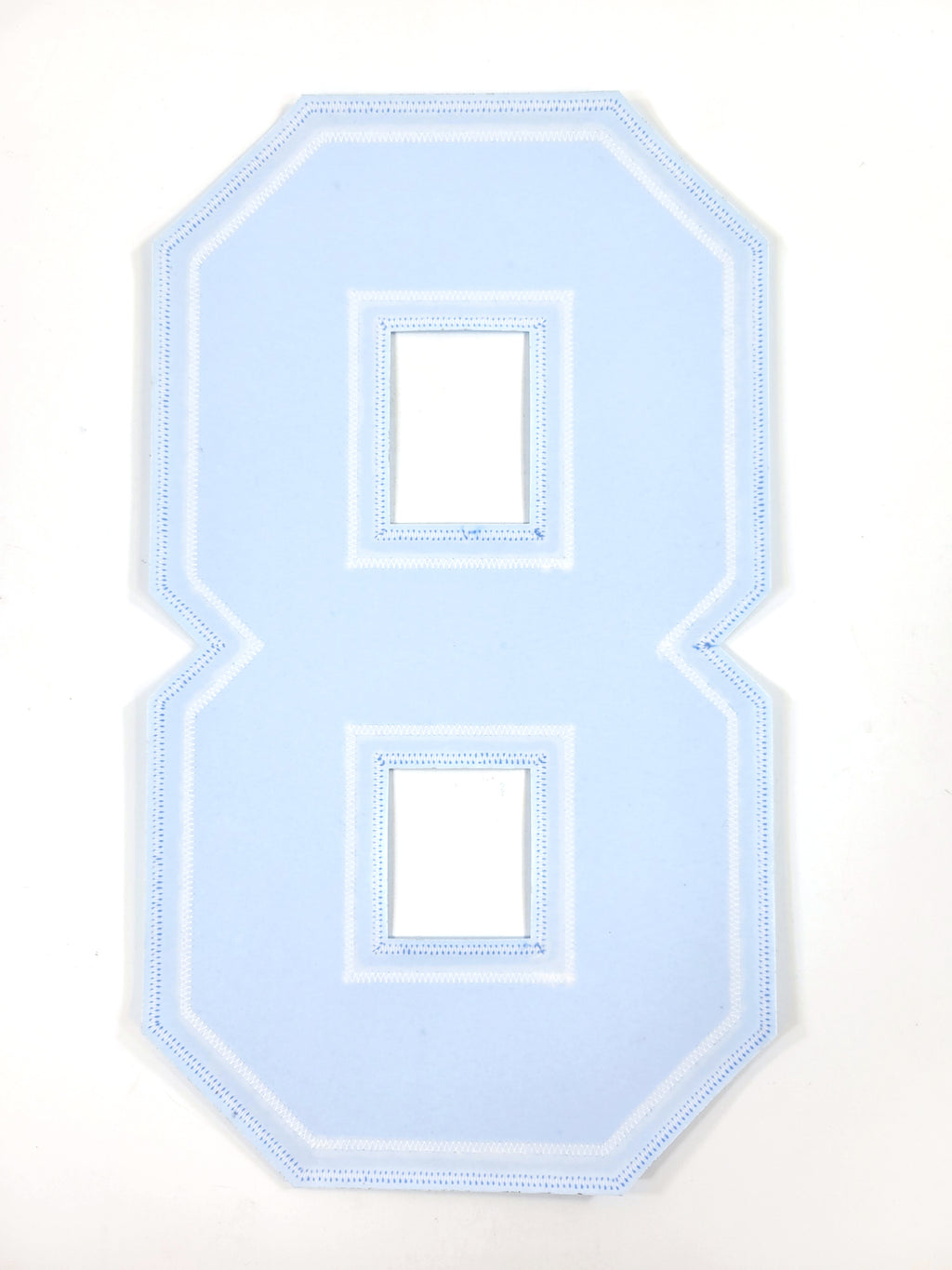 Utah Hockey Club #8 Iron-On Tackle Twill Jersey Number Patch Back 8 Pic2