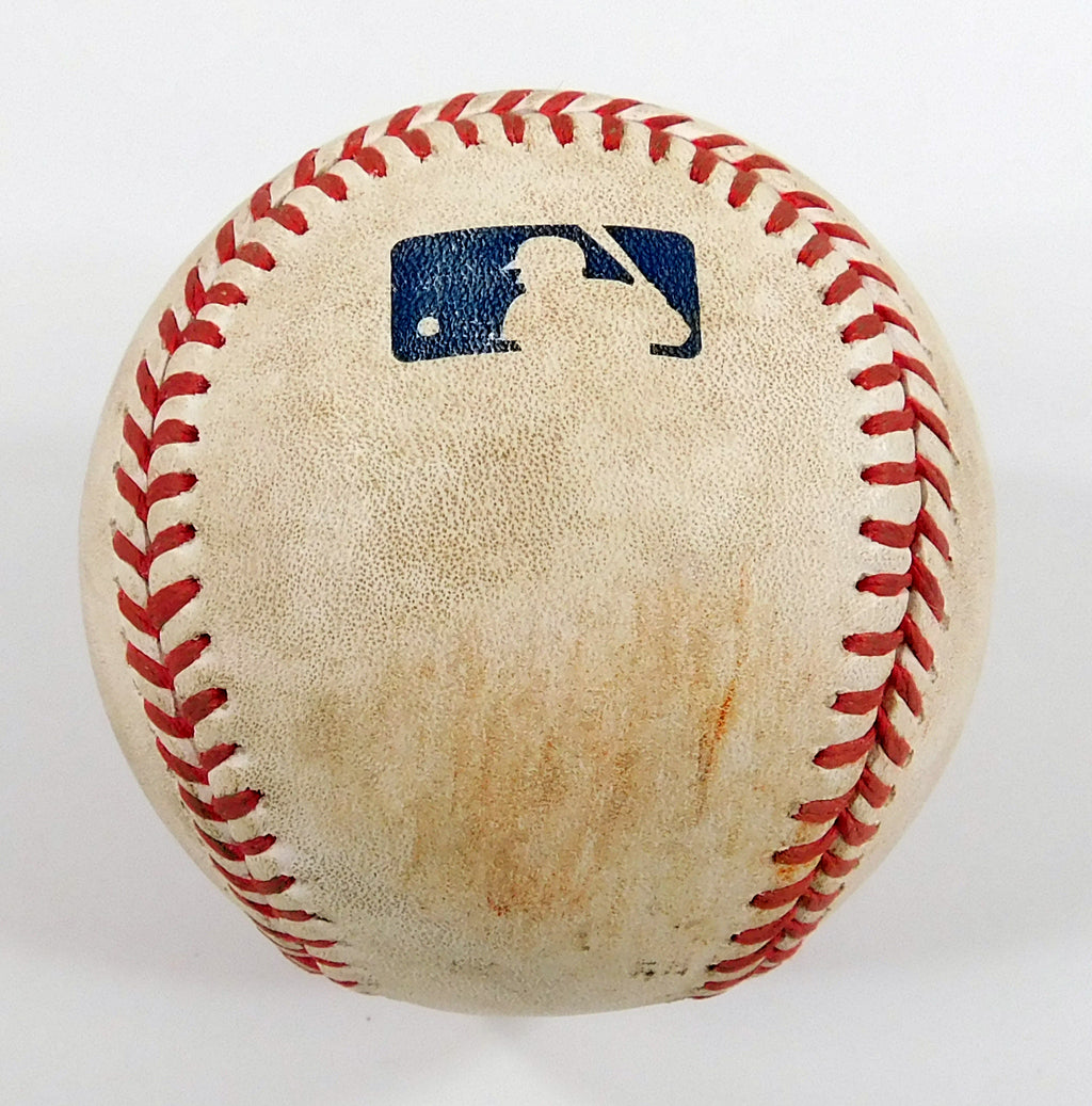 Cubs @ Nationals 5-3-23 Game-Used Baseball Joey Meneses (SO)/Marcus Stroman COA Pic2