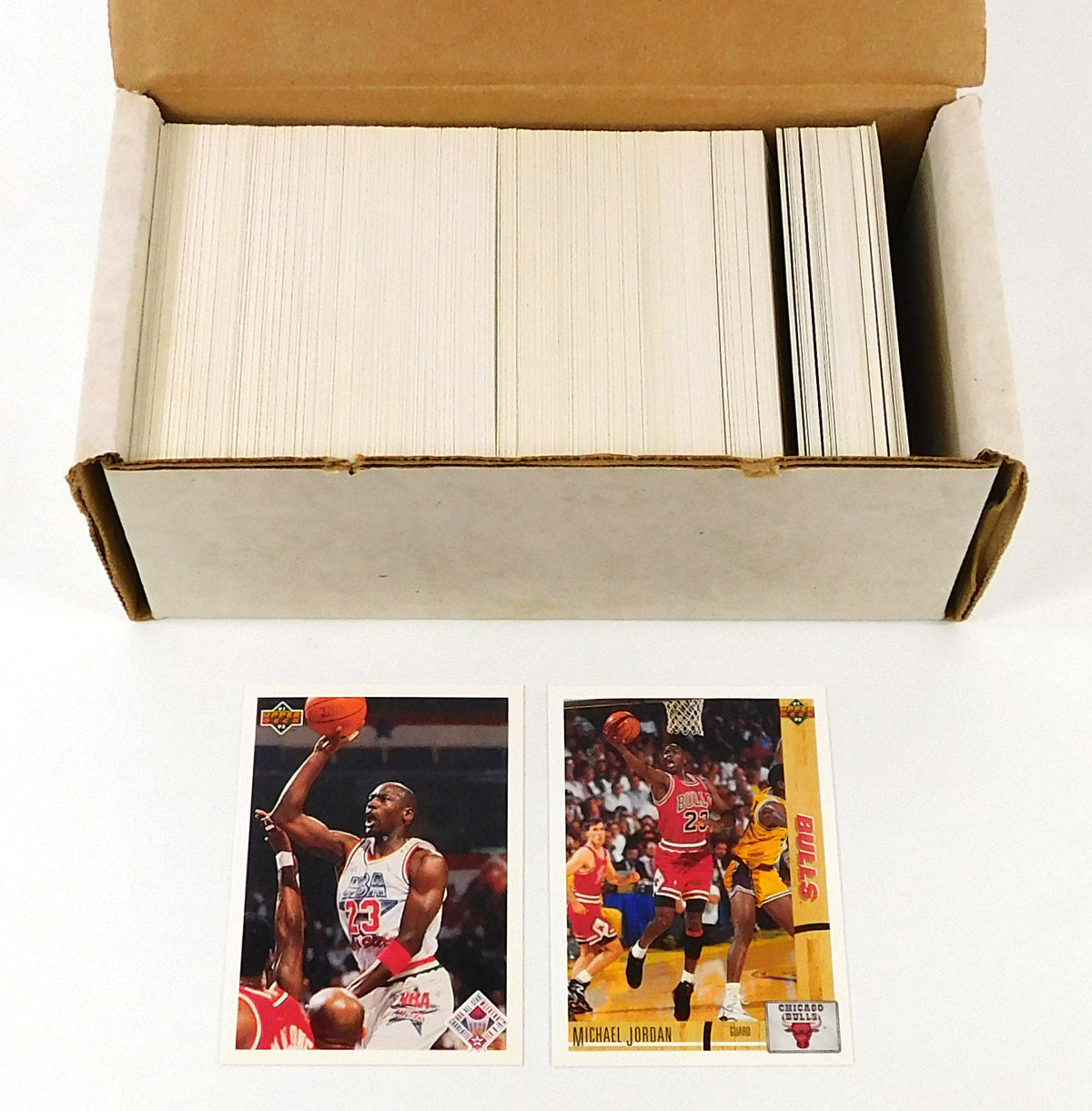 # 1991-92 Upper Deck Series 1 Basketball Set (1-400) Nm-Mt Michael Jordan