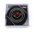 2018 Stanley Cup Playoffs Minnesota Wild Official NHL Game Puck New in Cube