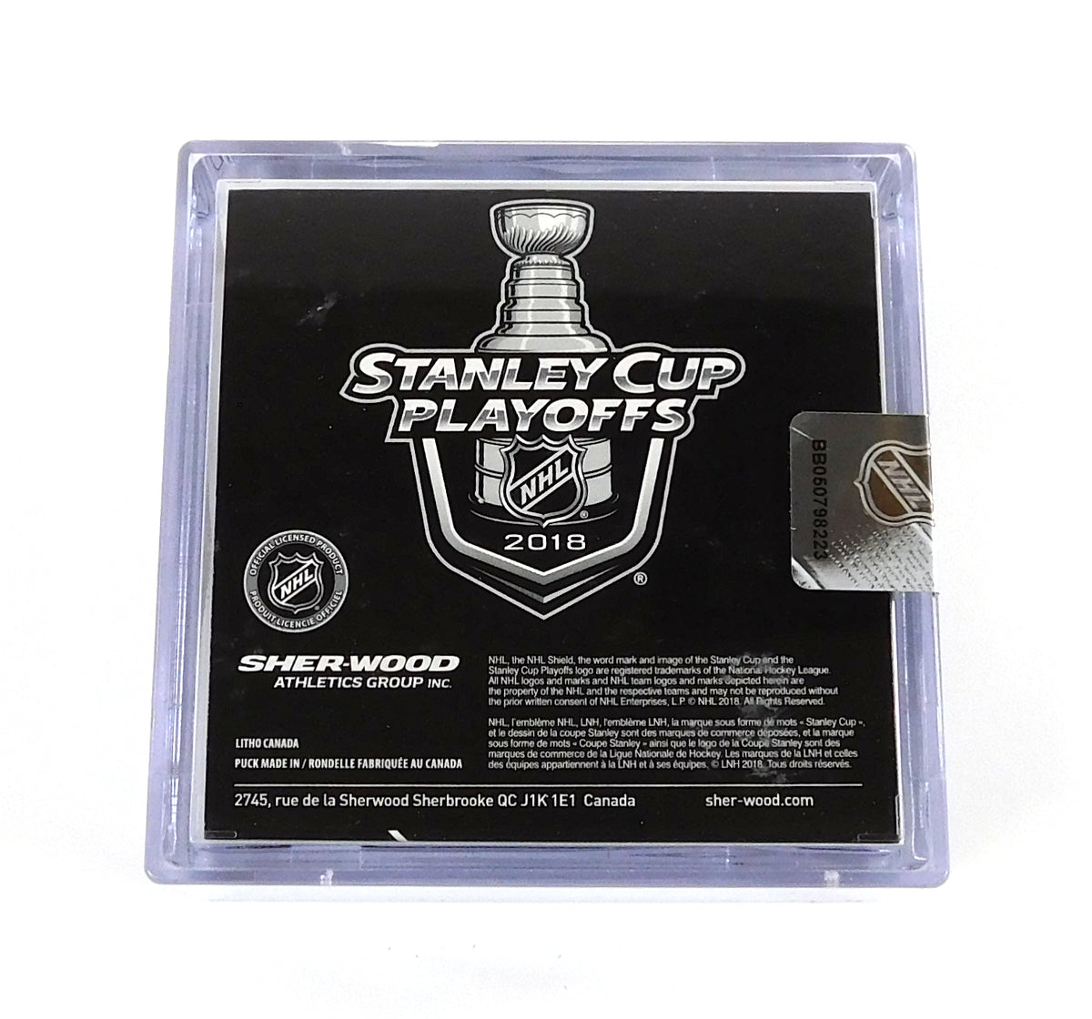 2018 Stanley Cup Playoffs Minnesota Wild Official NHL Game Puck New in Cube Pic2