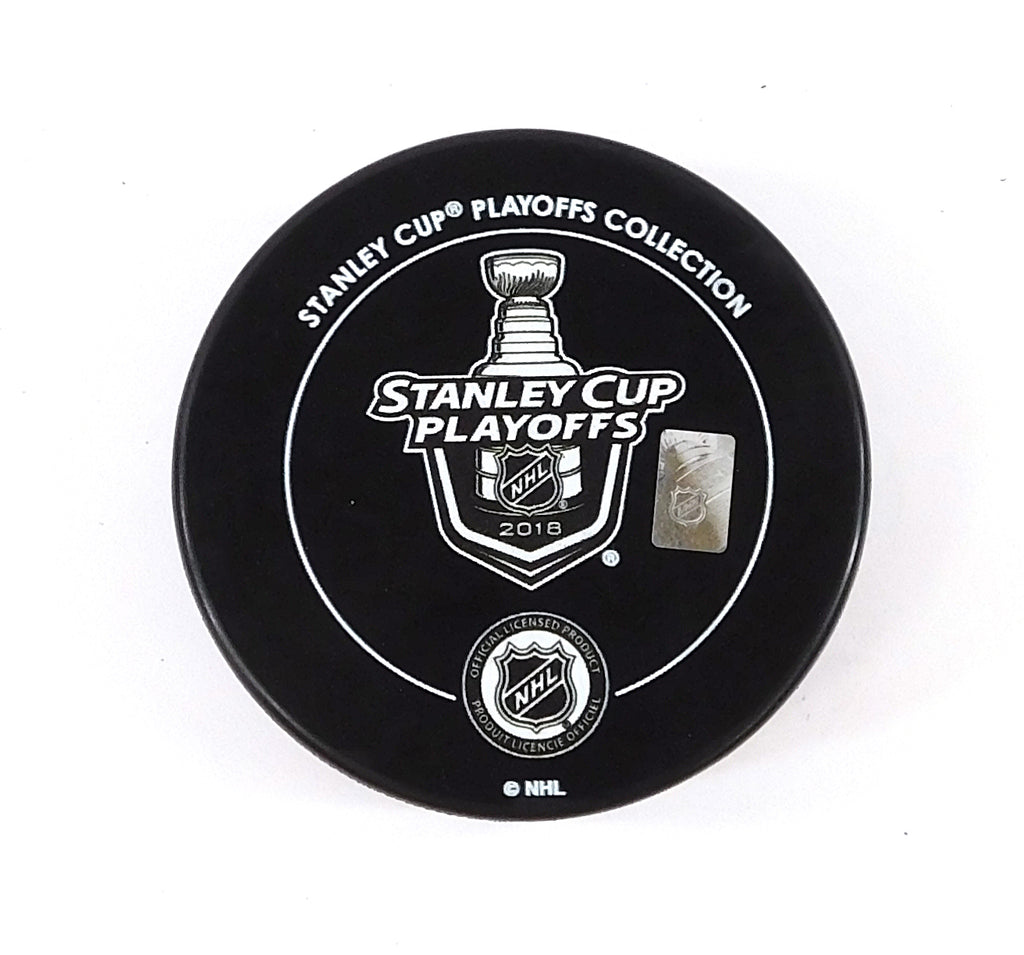2018 Stanley Cup Playoffs 1st Round Capitals vs Blue Jackets NHL Hockey Puck Pic2
