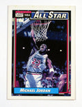 1992-93 Topps All-Star Michael Jordan #115 Bulls Blank Back Rare
