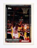1992-93 Topps Michael Jordan #141 Bulls Blank Back Rare