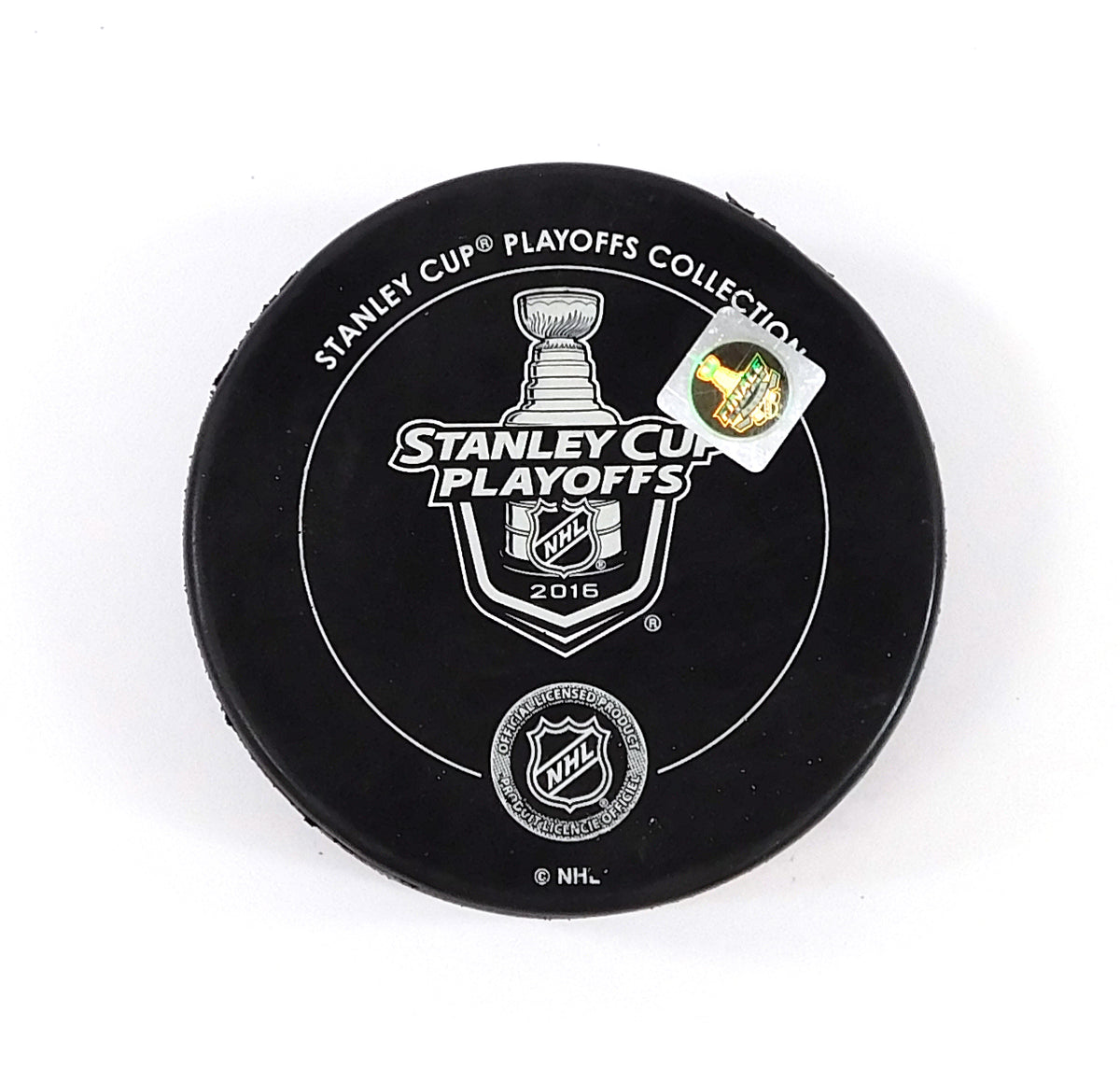 2016 Stanley Cup Playoffs 1st Round Stars vs Blues Benn Tarasenko Hockey Puck Pic2
