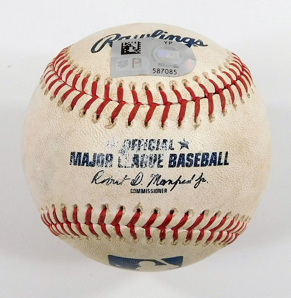 Reds @ Nationals 7-5-23 Game-Used Baseball Spencer Steer/T.Stephenson/Gray COA