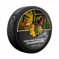 2012-13 Western Conference Champions Chicago Blackhawks Official NHL Game Puck