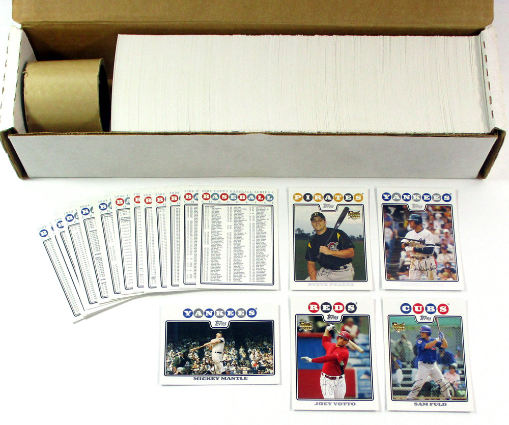 2008 Topps Baseball Set without Variations (660) Nm/Mt
